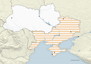 Ucrania, territorio con influencia rusa
