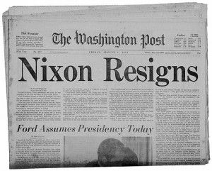 La dimisión de Nixon, 40 años después tras el escándalo del Watergate