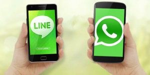 LINE y WhatsApp, aplicaciones móviles de mensajería en nuestras vidas