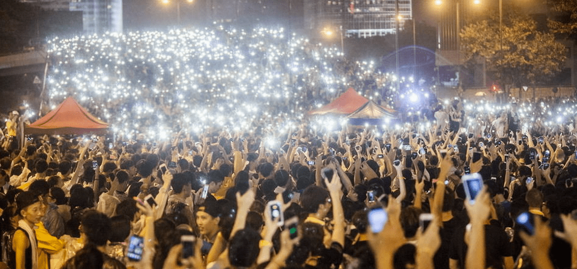Cobertura móvil en manifestaciones