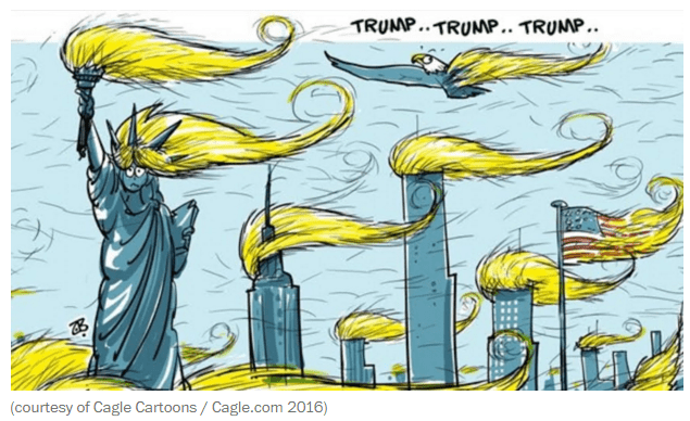 Trump cartoons