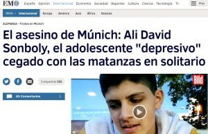 Ali David Sonboly, el adolescente "depresivo"