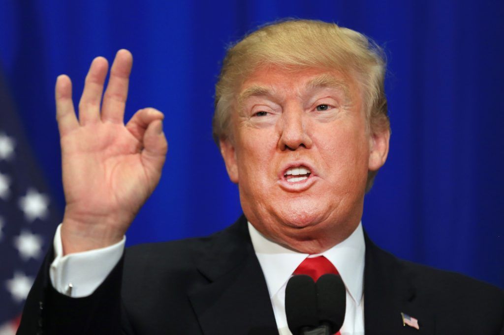 Donald Trump, presidente de los Estados Unidos