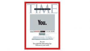 Portada de la revista Time, designando como personaje del año 2006 al usuario de internet. Un ecosistema de medios, como todo sistema, depende de la confianza y credibilidad de quienes interactúan en él.