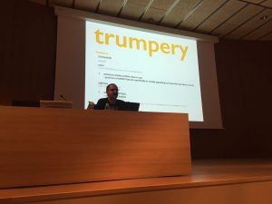 Alberto Cairo explicando Visual Trumpery