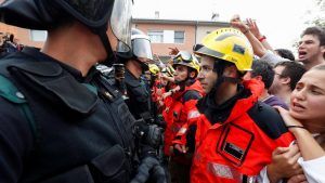 Incidentes entre Guardia Civil y bomberos
