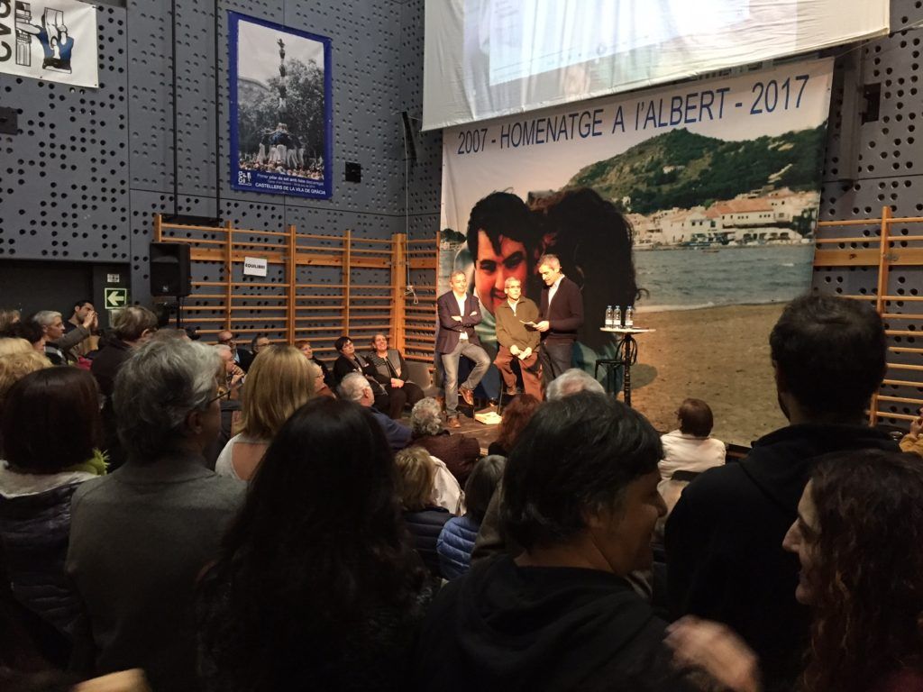Acte d'Homenatge a Albert Musons el 16 de desembre de 2017