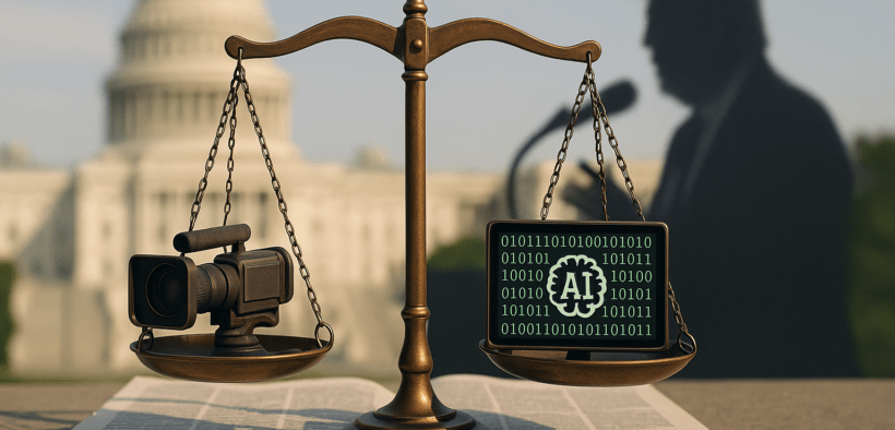 Balanza para sospesar la relación entre el periodismo y el contexto social